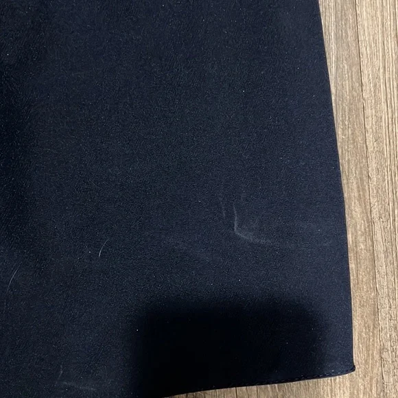 ASOS Design Navy Wrap Tie Dress - Picture 7 of 7